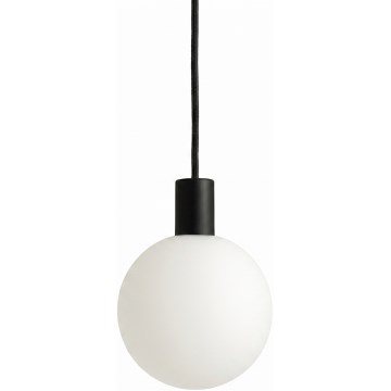 Argon 9005 - Zunanja viseča svetilka na jeklenem kablu ORE 1xG9/6W/230V IP44 črna