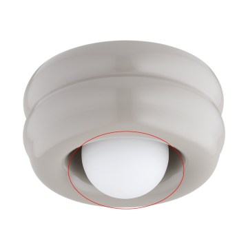 Argon - Nadomestno steklo za svetilo TEVO G9, premer 19 cm
