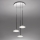 Artemide 0353030A - LED Zatemnitveni lestenec na vrvici ORSA CLUSTER LED/22W/230V 3000K