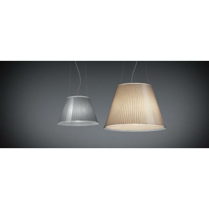 Artemide 1124020A - Lestenec na vrvici CHOOSE MEGA 3xE27/12W/230V pr. 55 cm bež