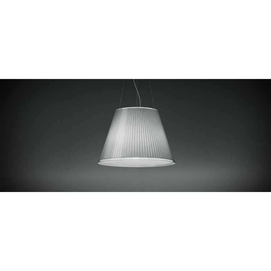 Artemide 1124110A - Lestenec na vrvici CHOOSE MEGA 3xE27/12W/230V pr. 55 cm bela