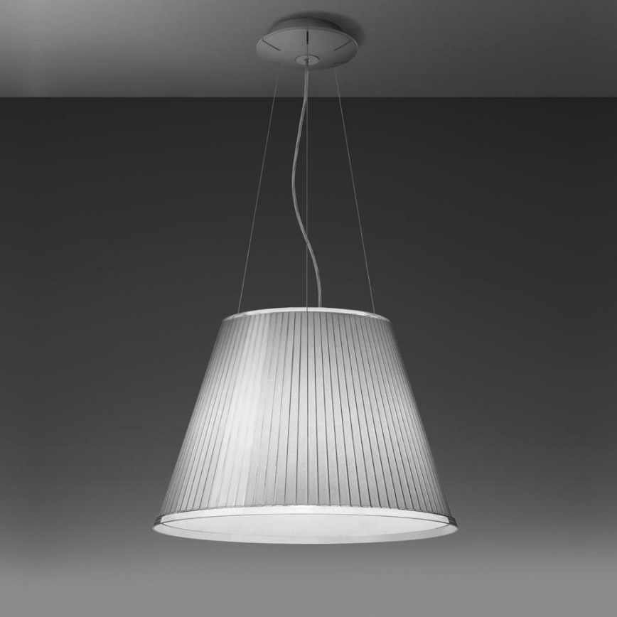 Artemide 1124110A - Lestenec na vrvici CHOOSE MEGA 3xE27/12W/230V pr. 55 cm bela
