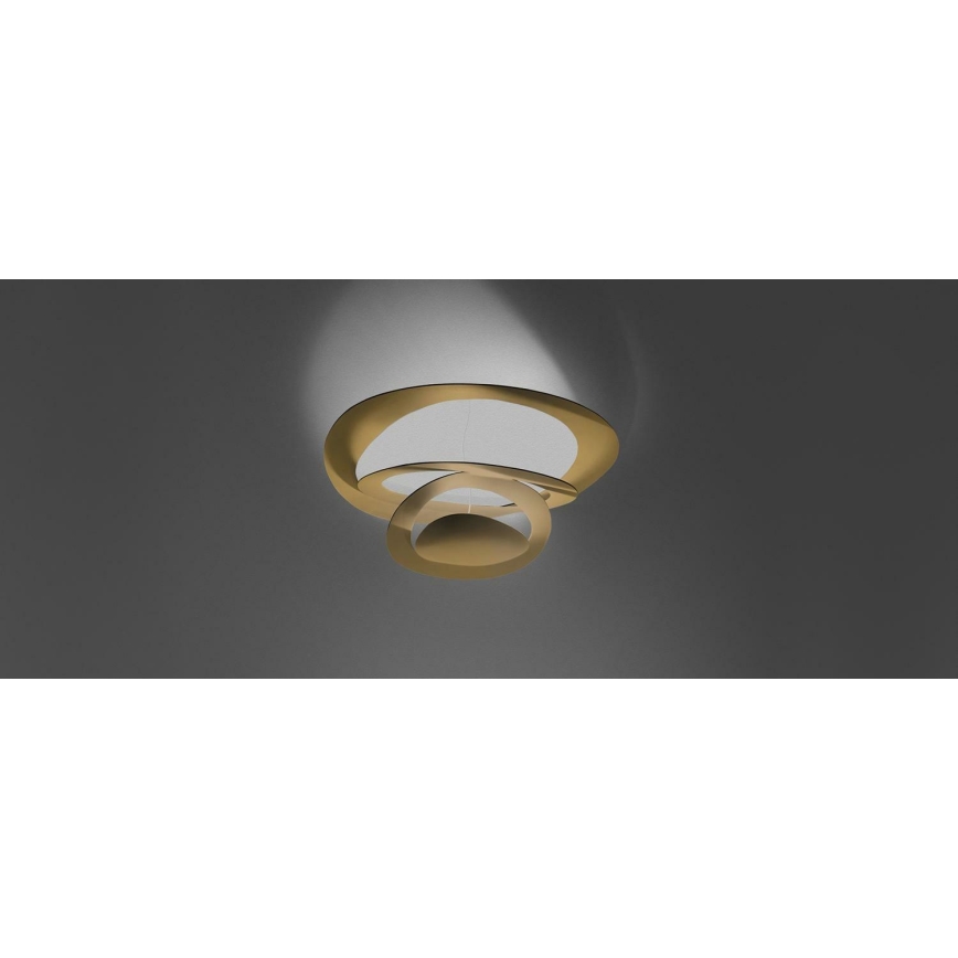 Artemide 1253120A - LED Zatemnitvena stropna svetilka PIRCE LED/44W/230V 3000K zlata