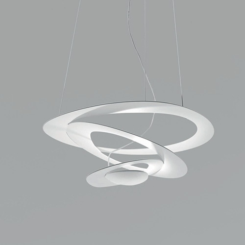 Artemide 1256110A - LED Zatemnitveni lestenec na vrvici PIRCE LED/44W/230V 3000K bela
