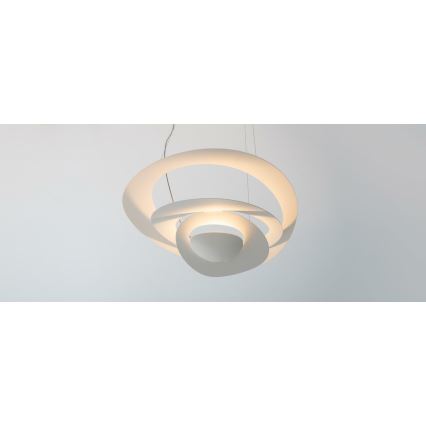 Artemide 1256110A - LED Zatemnitveni lestenec na vrvici PIRCE LED/44W/230V 3000K bela