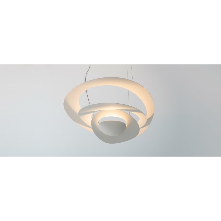 Artemide 1256110A - LED Zatemnitveni lestenec na vrvici PIRCE LED/44W/230V 3000K bela