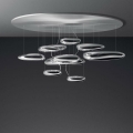 Artemide 1366110A - LED Zatemnitveni nadgradni lestenec MERCURY LED/58W/230V 3000K
