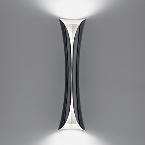 Artemide 1373010A - Stenska svetilka CADMO 2xGU10/10W/230V črna