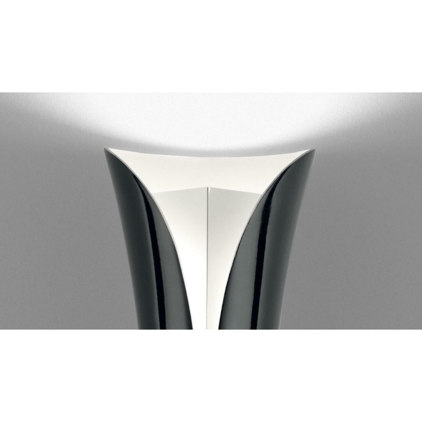 Artemide 1373010A - Stenska svetilka CADMO 2xGU10/10W/230V črna