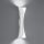 Artemide 1373020A - Stenska svetilka CADMO 2xGU10/10W/230V bela