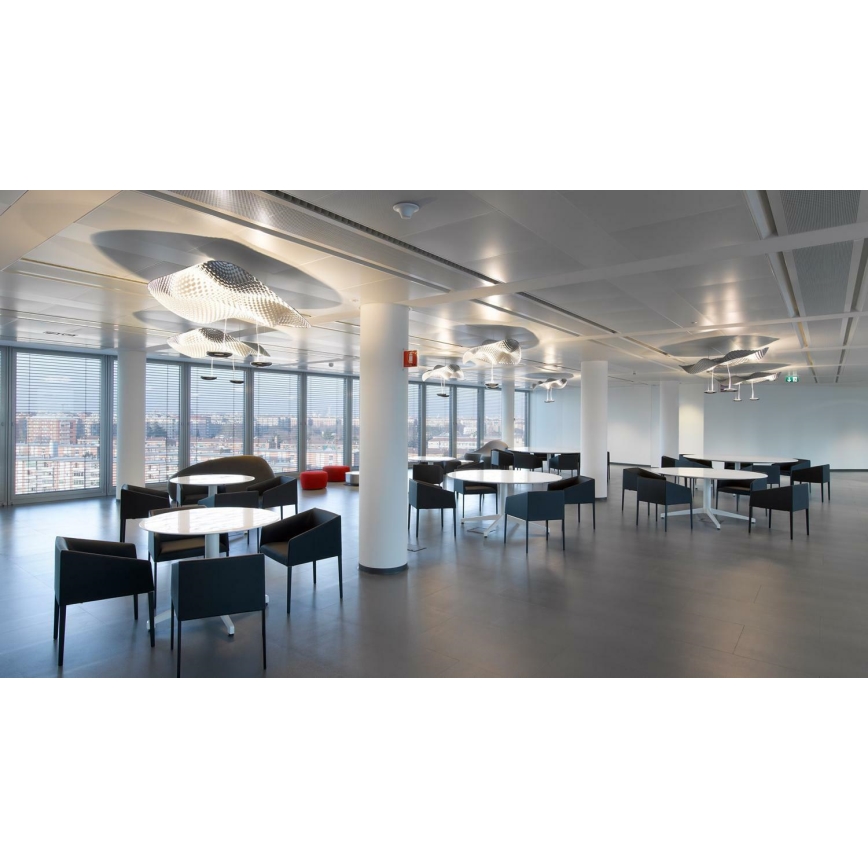 Artemide 1513010A - Lestenec na vrvici COSMIC ANGEL 2xR7s/11W/230V sijajni krom