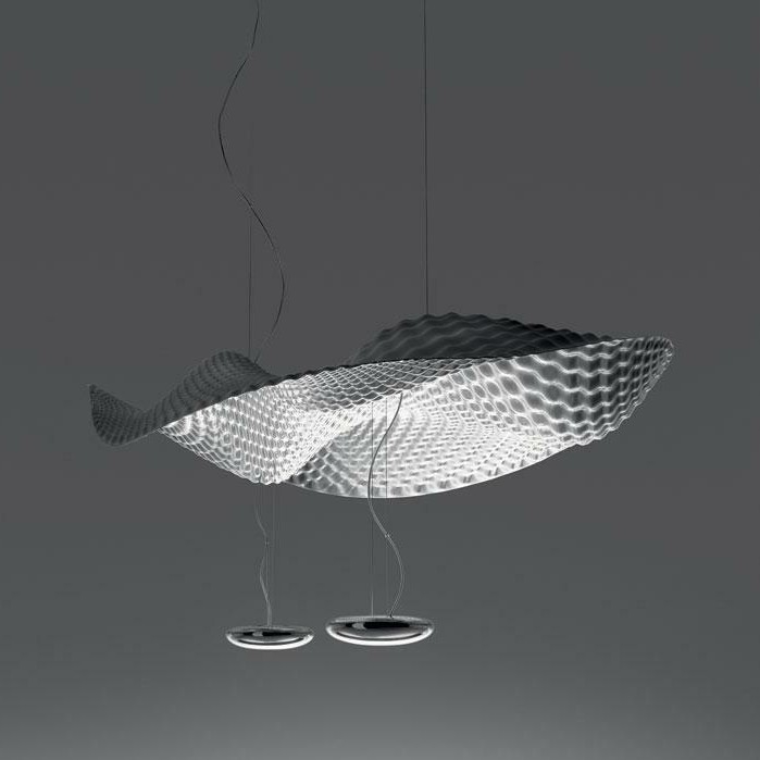 Artemide 1513010A - Lestenec na vrvici COSMIC ANGEL 2xR7s/11W/230V sijajni krom