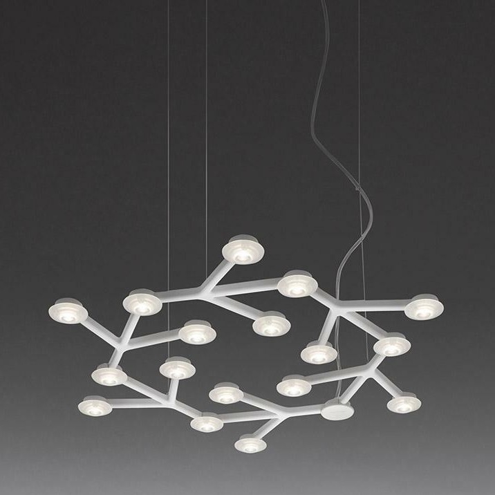 Artemide 1575050APP - LED Zatemnitveni lestenec na vrvici NET LED/43W/230V pr. 65 cm 3000K