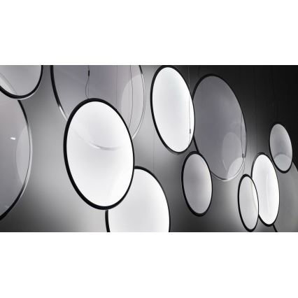 Artemide 1994010APP - LED Zatemnitveni lestenec na vrvici DISCOVERY LED/80W/230V 3000K antracit