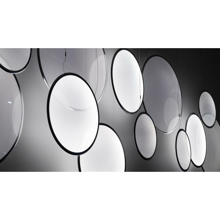 Artemide 1994010APP - LED Zatemnitveni lestenec na vrvici DISCOVERY LED/80W/230V 3000K antracit