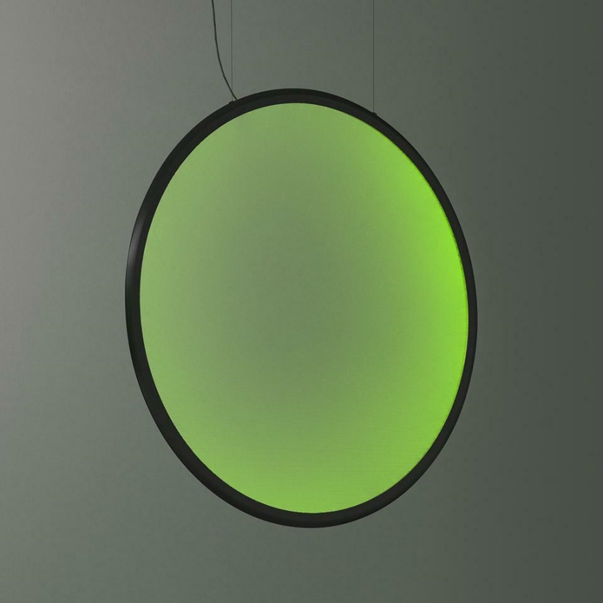 Artemide 1994330APP - LED RGBW Zatemnitveni lestenec na vrvici DISCOVERY LED/79W/230V 2700-6500K črna