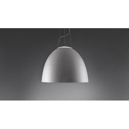 Artemide A242910 - Lestenec na vrvici NUR 2xR7s/11W/230V siva