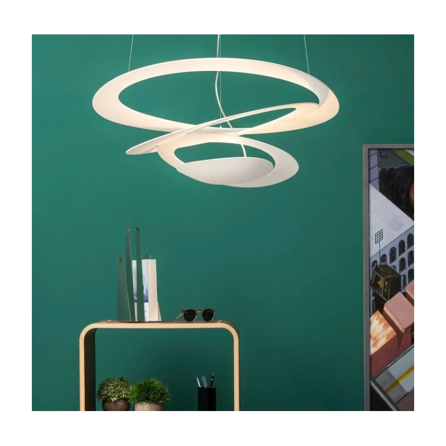 Artemide AR 1237010A - Zatemljiv lestenec na jekleni vrvici PIRCE MINI 1xR7s/330W/230V