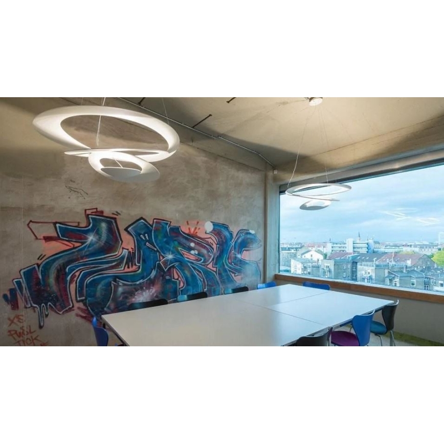 Artemide - LED Zatemnitveni lestenec na vrvici PIRCE MICRO 1xLED/27W/230V