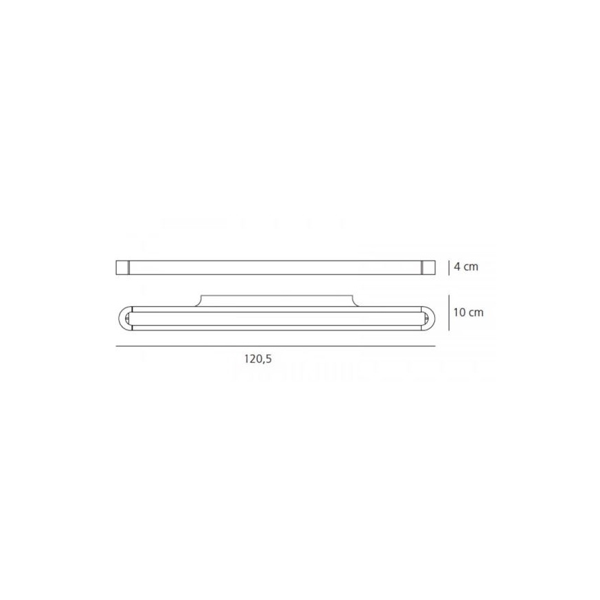 Artemide AR 1917010A - LED Stenska svetilka TALO 120 1xLED/51W/230V