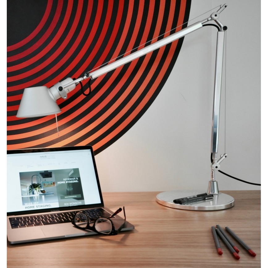 Artemide - Namizna svetilka TOLOMEO MINI 1xE27/70W/230V