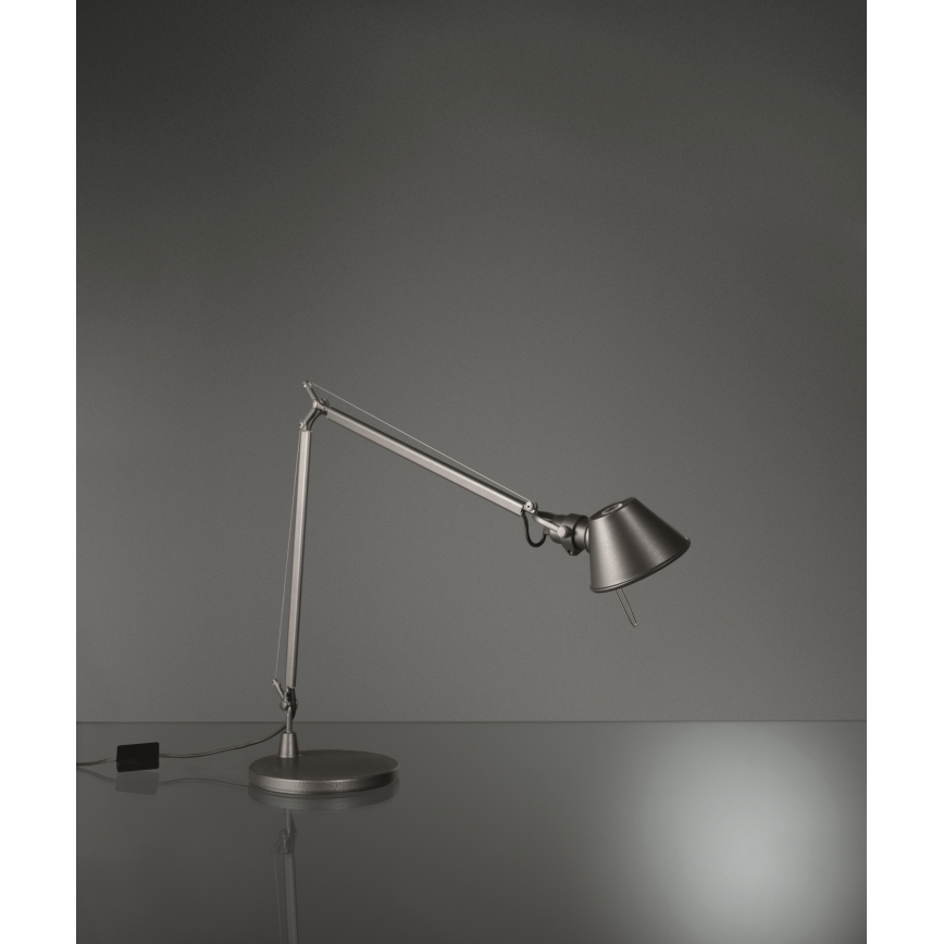 Artemide AR A015100+AR A003900 KOMPLET - LED Zatemnjiva namizna svetilka TOLOMEO MIDI LED/9W/230V