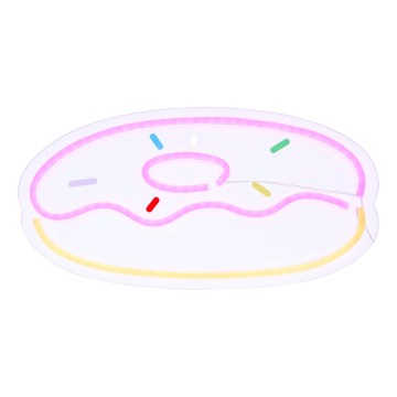 Atmosphera - LED neonska stenska dekoracija DONUT LED/5V