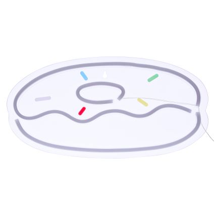 Atmosphera - LED neonska stenska dekoracija DONUT LED/5V