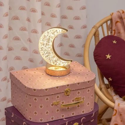 Atmosphera - LED Otroška namizna svetilka BELLA LED/3xAA