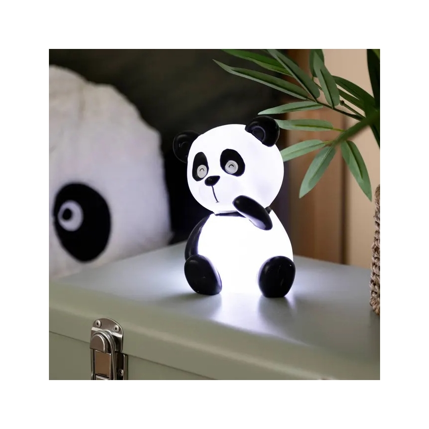 Atmosphera - LED otroška nočna lučka PANDA LED/3xLR44