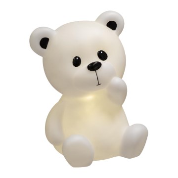 Atmosphera - LED otroška nočna lučka TEDDY LED/3xAA bela