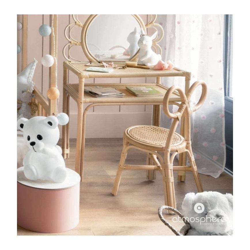 Atmosphera - LED otroška nočna lučka TEDDY LED/3xAA bela