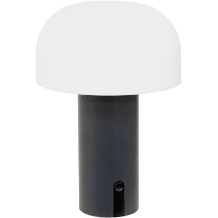 Atmosphera - LED Polnilni zunanji na dotik namizna svetilka JANY LED/3,7V 22 cm 2200 mAh IP44 črna