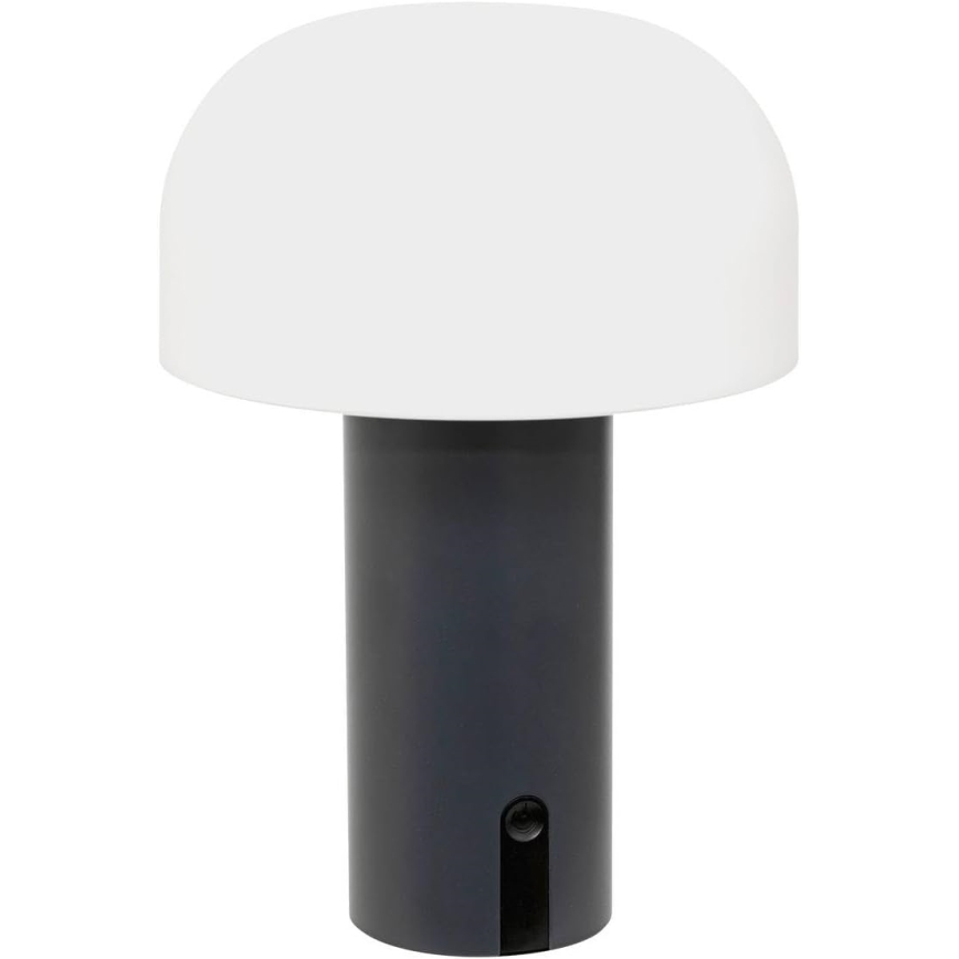 Atmosphera - LED Polnilni zunanji na dotik namizna svetilka JANY LED/3,7V 22 cm 2200 mAh IP44 črna