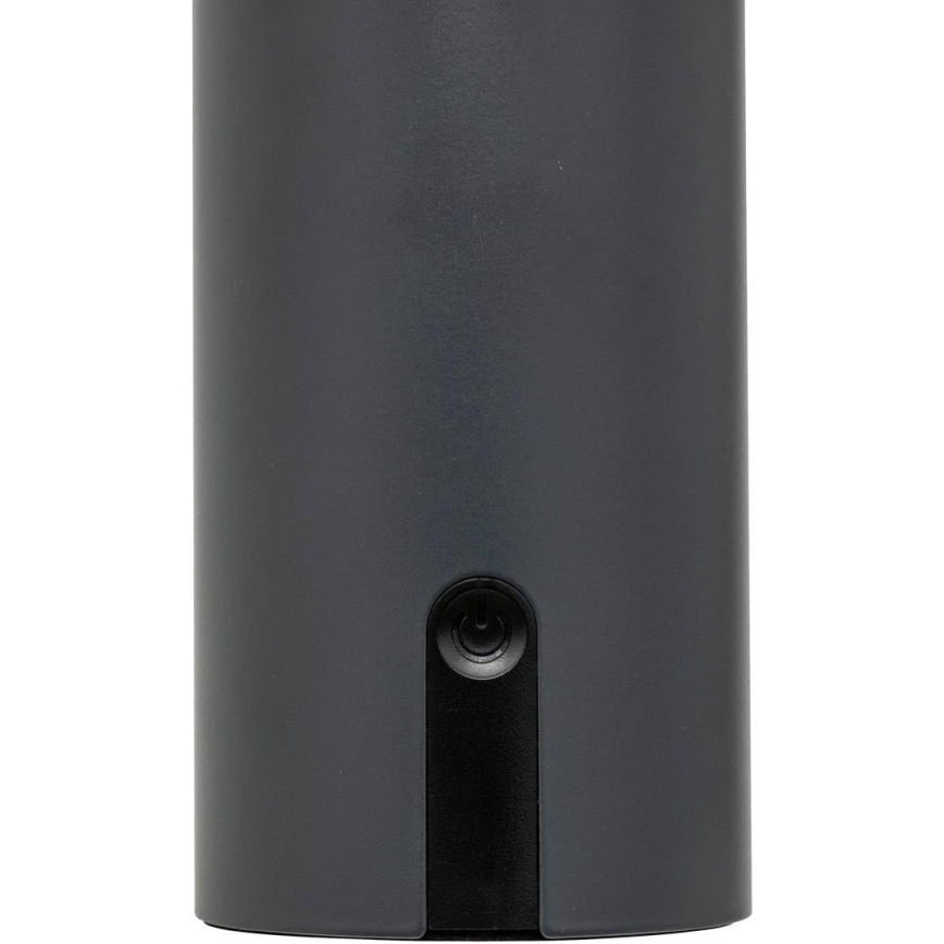 Atmosphera - LED Polnilni zunanji na dotik namizna svetilka JANY LED/3,7V 22 cm 2200 mAh IP44 črna