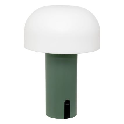 Atmosphera - LED Polnilni zunanji na dotik namizna svetilka JANY LED/3,7V 22 cm 2200 mAh IP44 zelena
