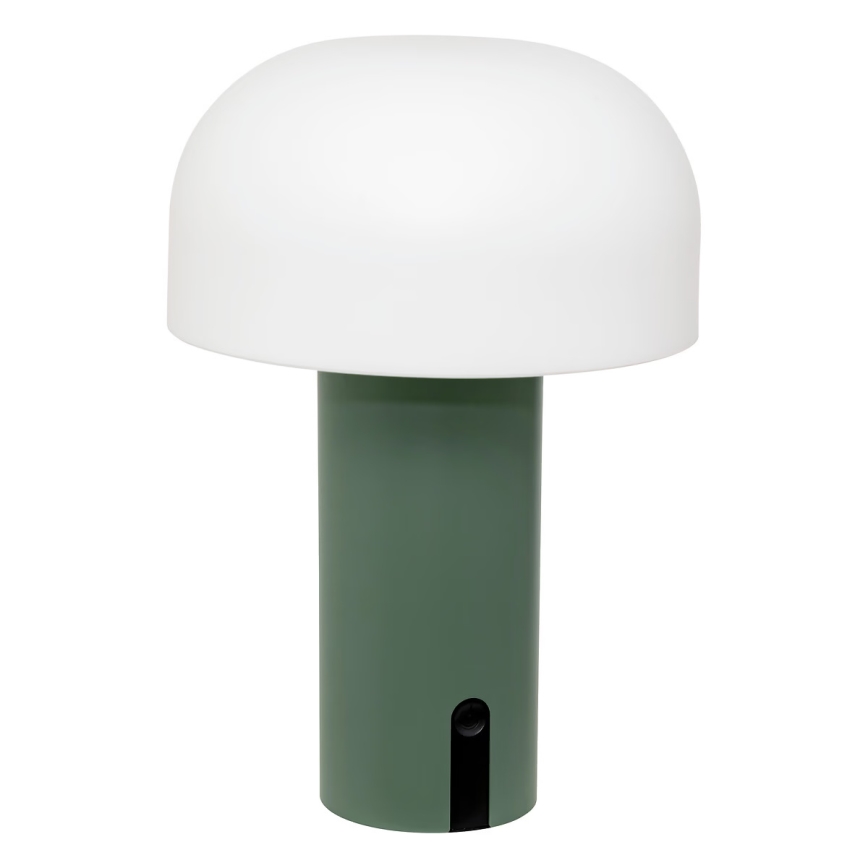 Atmosphera - LED Polnilni zunanji na dotik namizna svetilka JANY LED/3,7V 22 cm 2200 mAh IP44 zelena