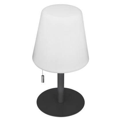 Atmosphera - LED RGBW Polnilni zunanji namizna svetilka ZACK LED/3,7V 1200 mAh IP44 črna