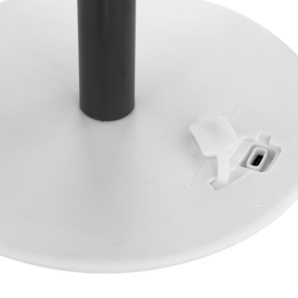 Atmosphera - LED RGBW Polnilni zunanji namizna svetilka ZACK LED/3,7V 1200 mAh IP44 črna