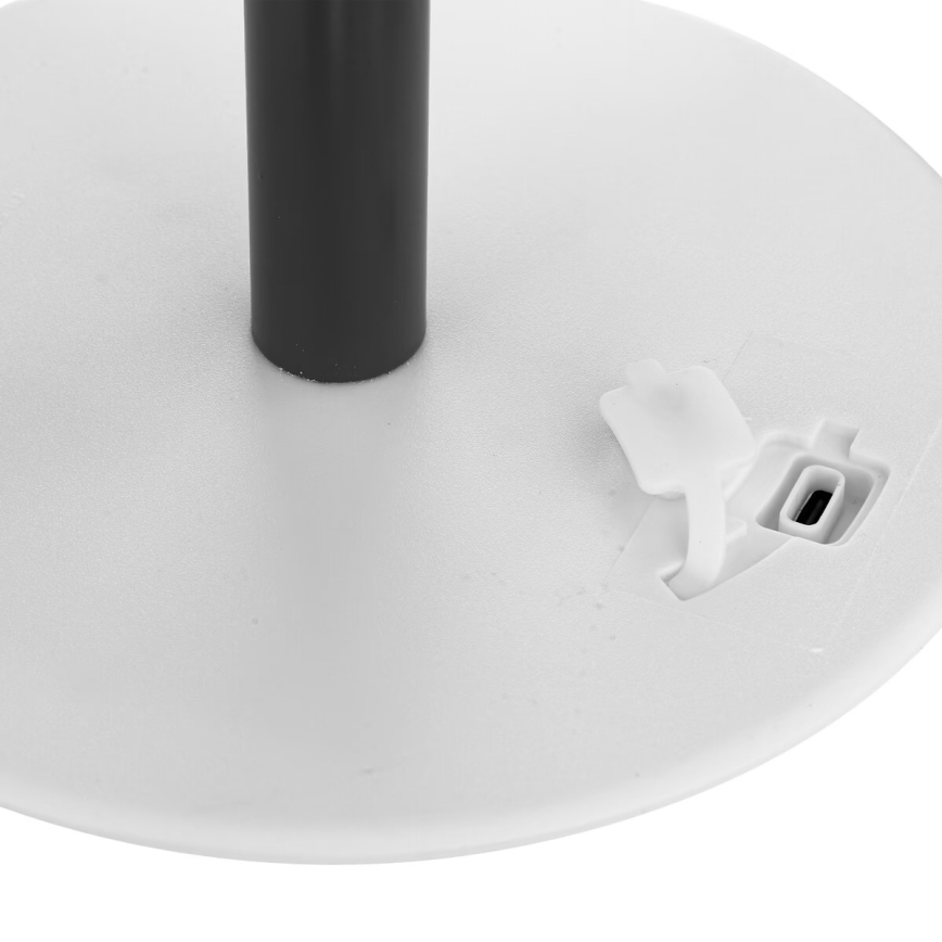 Atmosphera - LED RGBW Polnilni zunanji namizna svetilka ZACK LED/3,7V 1200 mAh IP44 črna