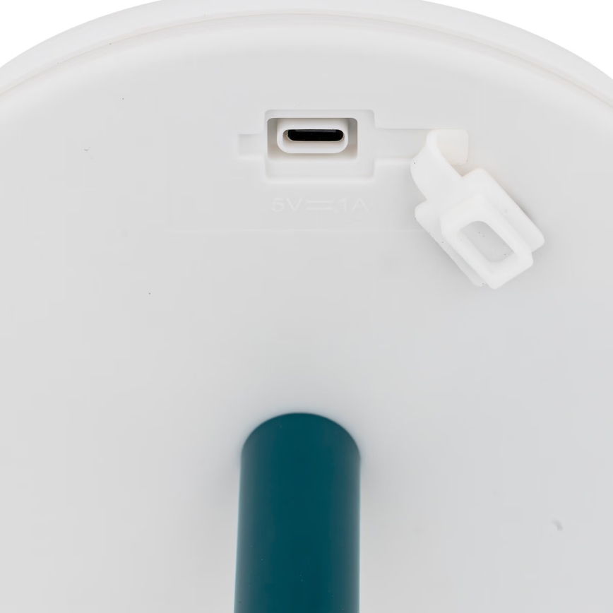 Atmosphera - LED RGBW Polnilni zunanji namizna svetilka ZACK LED/3,7V 1200 mAh IP44 turkizna