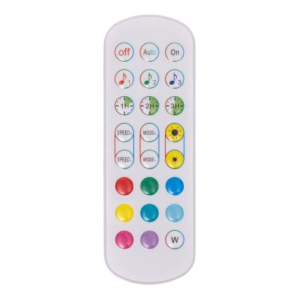 Atmosphera - LED RGB Zatemnitvena talna svetilka ČEBELA LED/230V + Daljinski upravljalnik