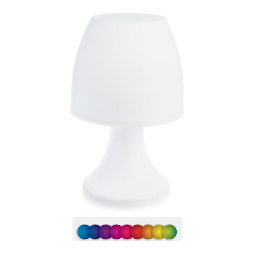 Atmosphera - LED RGB Zunanja namizna svetilka DOKK LED/3xAAA 19,5 cm IP44