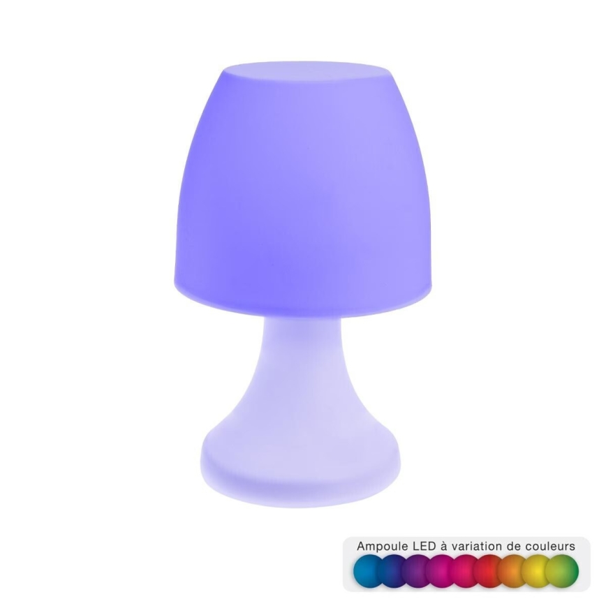 Atmosphera - LED RGB Zunanja namizna svetilka DOKK LED/3xAAA 19,5 cm IP44