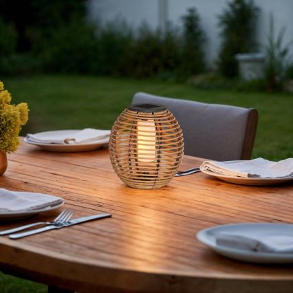 Atmosphera - LED solarna svetilka CUBA LED/1,2V 800 mAh IP44