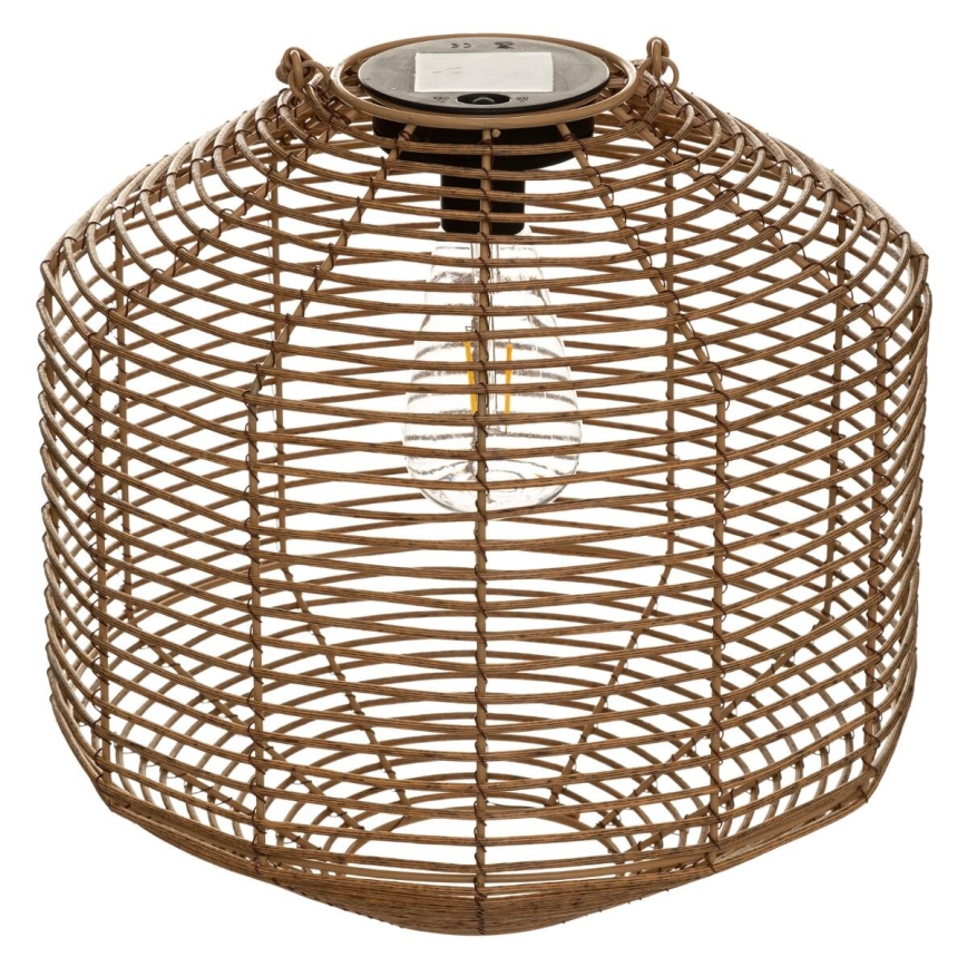 Atmosphera - LED Solarna svetilka CUBA LED/1,2V IP44 ratan