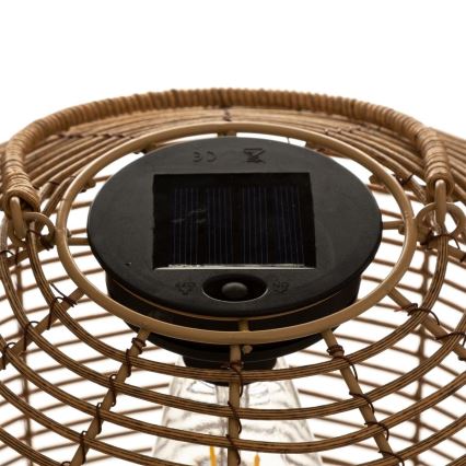 Atmosphera - LED Solarna svetilka CUBA LED/1,2V IP44 ratan