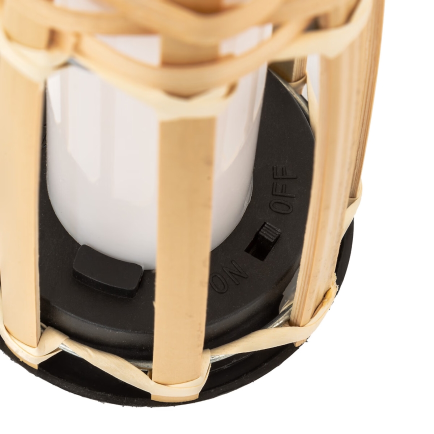 Atmosphera - LED Solarna svetilka MACEO LED/1,2V IP44 bambus