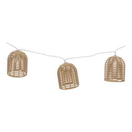 Atmosphera - LED solarni dekorativni niz AIA 10xLED 3,35m IP44 topla bela 1500 mAh