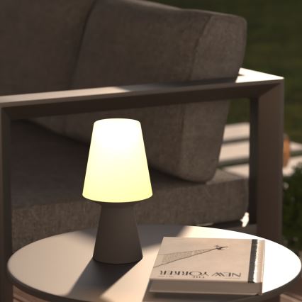 Atmosphera - LED Zatemnitvena zunanja namizna svetilka na dotik WIZA LED/5V 23 cm IP44